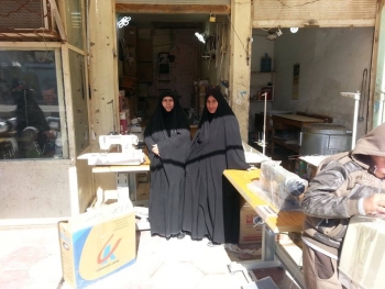 مركز ارشاد النجف يوزع 4 مكائن خياطة (الوجبة 12) ضمن برنامج الصندوق الخيري لدعم المشاريع الصغيرة