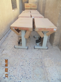 مركزارشاد ورعايه المواطنين /فرع البياع: يوزع وجبه جديدة من مكائن صناعيه جديده على عدد من الارامل
