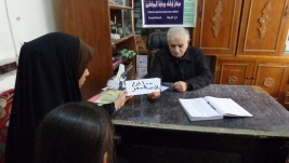 مركز ارشاد الكريعات: الآنسة سحر انور يعقوب تتبرع لأسرتين