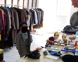 فرع الكريعات : السيد/ عواد النجفي يتبرع بمواد عينية متنوعة 