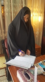 فرع البياع : المتبرع الكريم / سرمد فارس يوسف يستجيب لنداء الاستغاثة للارملة / نهاية علي .