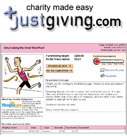 Justgiving introduces 'widget' to promote online fundraising pages
