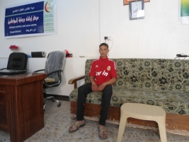 Benefactor donates the required sum to treat the youth Rasoul Aamad afflicted with a hole in the heart.   
