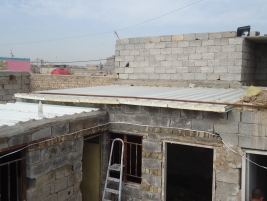 برنامج الاسكان الخيري يرمم منزل أسرة السيد ضياء جلوب بمبلغ تجاوز الثلاثة ملايين دينار